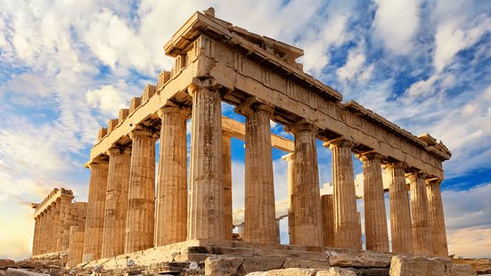 The Parthenon in daylight